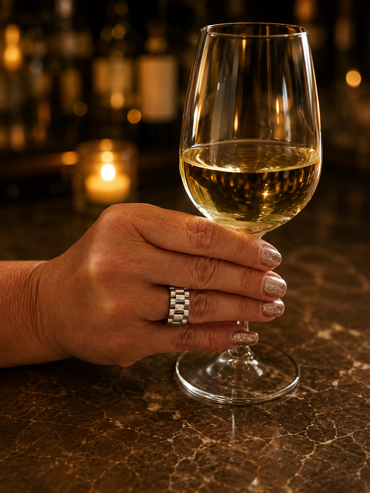 "Presidento" Zilverkleurige Ring