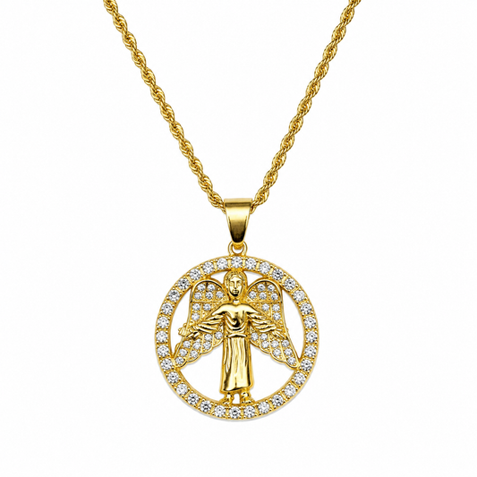 "Heavenly" Goudkleurige Hanger