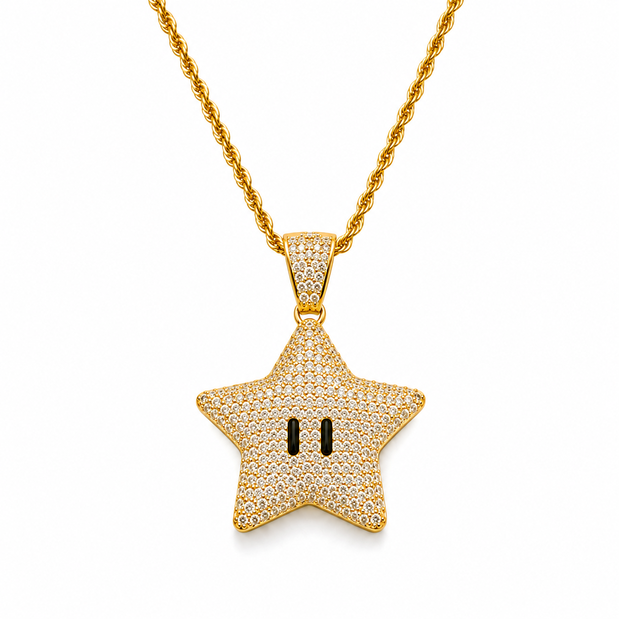 "Star" Goudkleurige Hanger