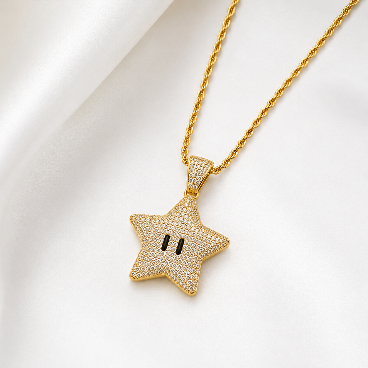 "Star" Goudkleurige Hanger