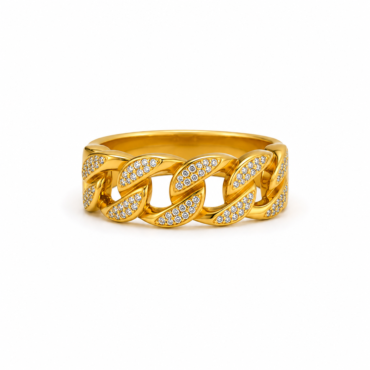 "Darling" Goudkleurige Ring