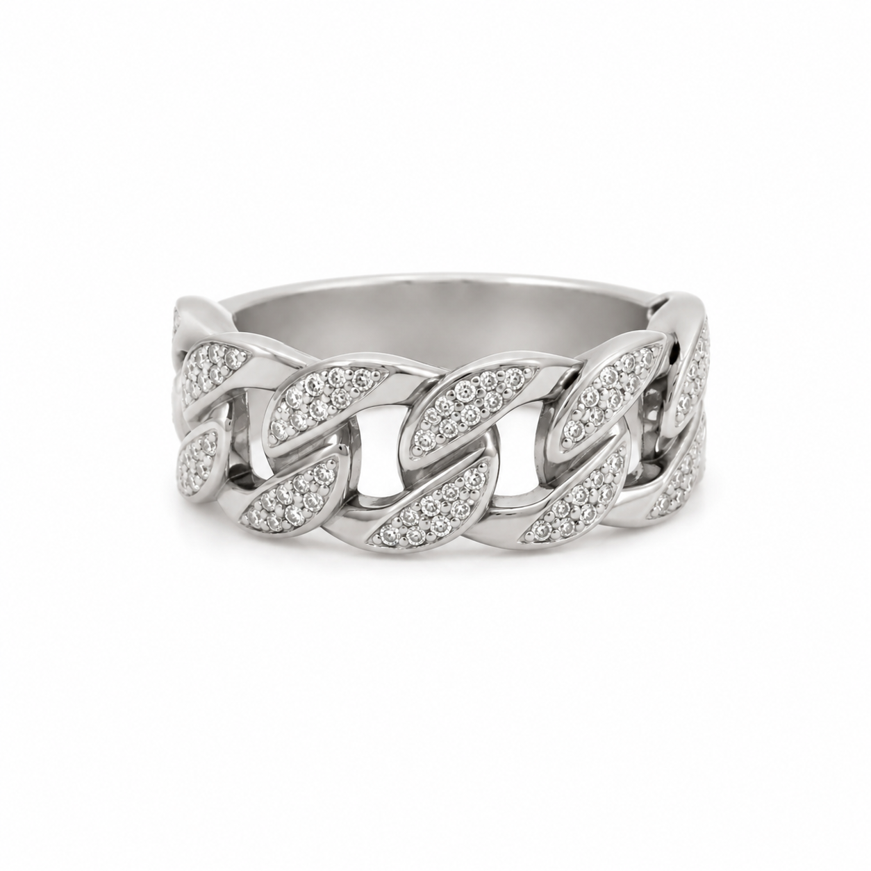 "Darling" Zilverkleurige Ring