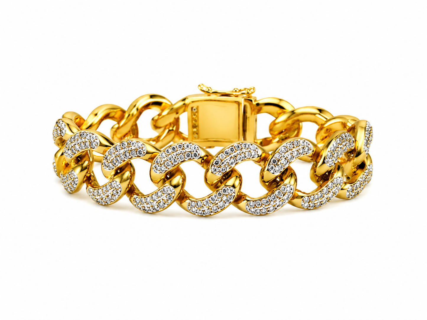 "Corazón" Goudkleurige Armband (20mm)