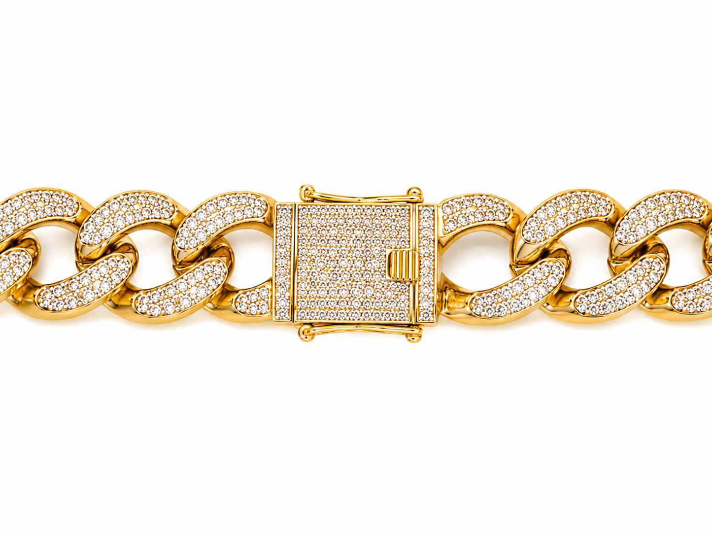 "Corazón" Goudkleurige Armband (20mm)