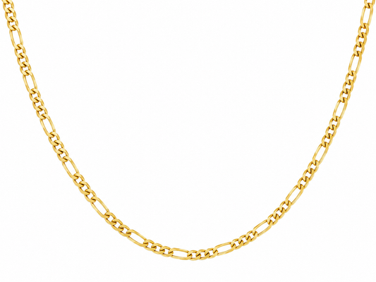 "Figaro" Goudkleurige Ketting (3mm)