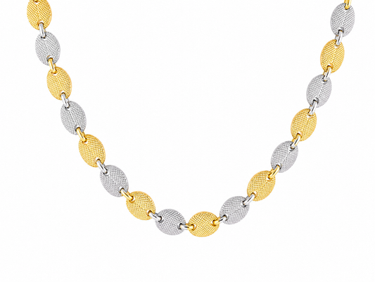"Harmony" Tweekleurige ketting (10mm)
