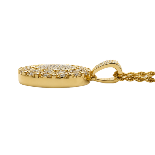 "Belle Lumière" Goudkleurige Hanger